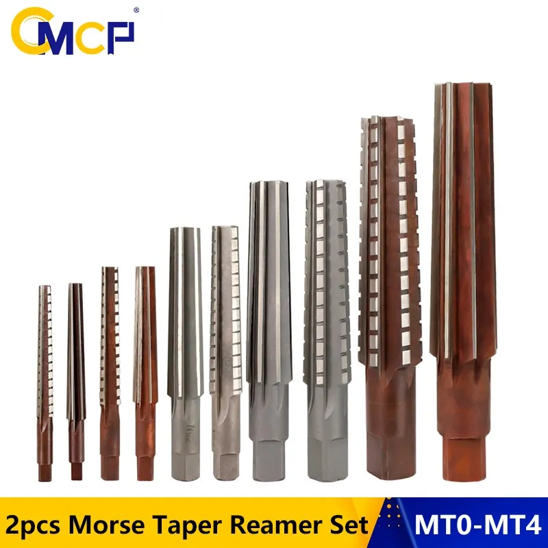 

CMCP 2 шт. Morse конический расширитель набор MT0/MT1/MT2/MT3/MT4 стальные ручные резаки для фрезерования