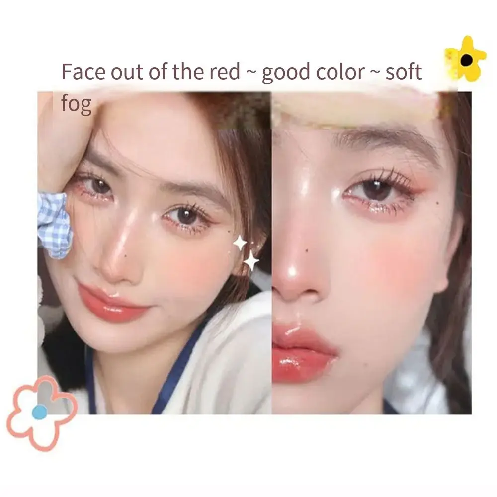 แบบพกพา Matte สีน้ํา Liquid Blush Natural Long Lasting Monochrome Rouge Watery Multi-Purpose High Pigment Cheek Tint ผู้หญิง
