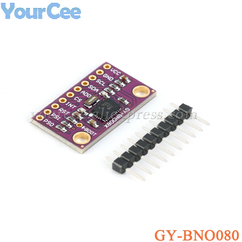 5pcs/1pc BNO080 AR VR IMU Nine Axis 9DOF AHRS Sensor Module 9-axis High Accelerometer Gyro Magnetometer virtual 3D GY-BNO080