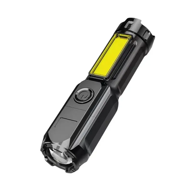 Portable Flashlight Zoomable Versatile Outdoor Flash Light Multi-functional Long-range Portable Strong Flashlight For Adults