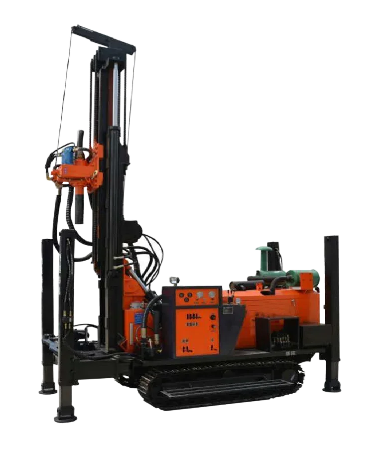 200m 300m Deep Water Well Drilling Rig Machine Diesel Hydraulic Portable Water Equipment for Sale