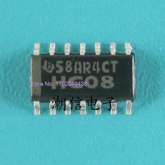 20 قطعة/الوحدة HC08 74HC08D: 3.9 مللي متر في المخزون