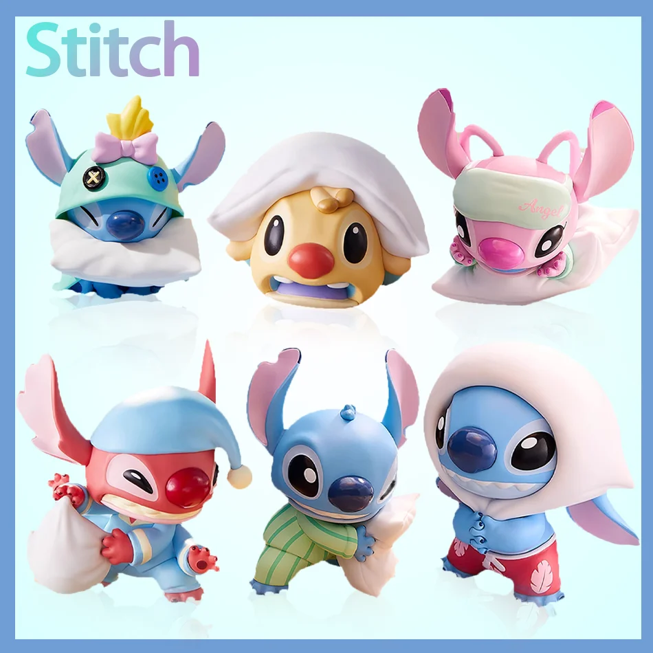 

2025 New Stitch Blind Box pillow battle Series Mysteries Anime Figure Model Decoration Collection Toys Gift