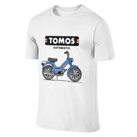 Tomos Moped T Shirt Tshirt Tee Clothing Cotton Tops Hip Hop T-Shirt