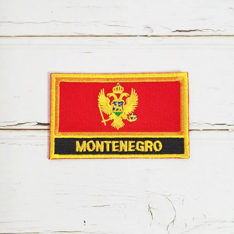 National Flag Square Embroidery Patch Badge 8*5cm MALI MAURITIUS MEXICO MONGOLIA MOROCCO NAMIBIA MONTENEGRO NIGER NEPAL MOLDOVA