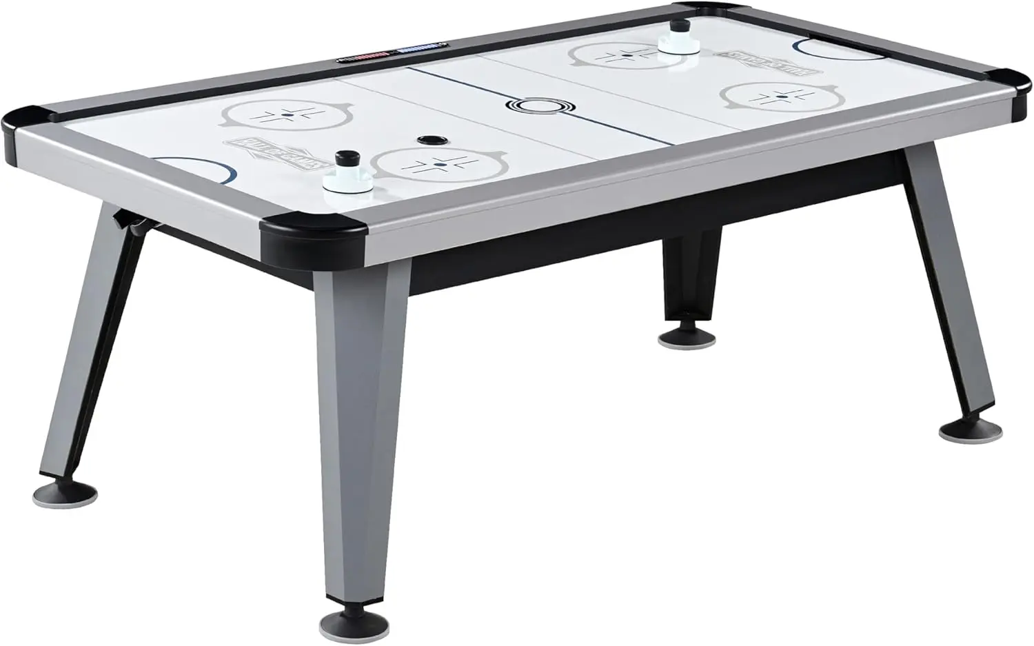 Air Powered Hockey Table with Pusher and Puck Set