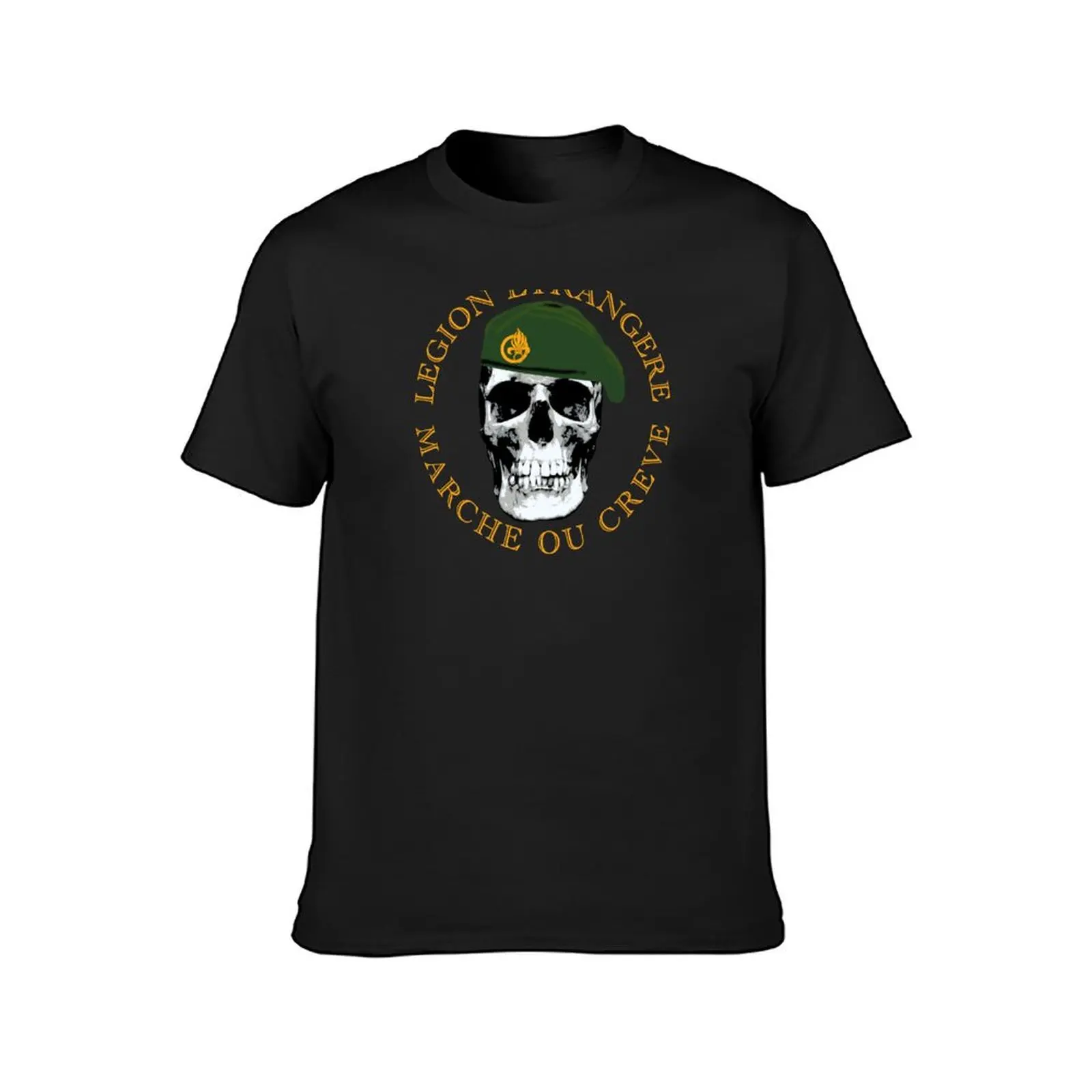 March Or Die-Camiseta de secado rápido para hombres, ropa hippie de tallas grandes, ropa kawaii, camiseta de diseñador