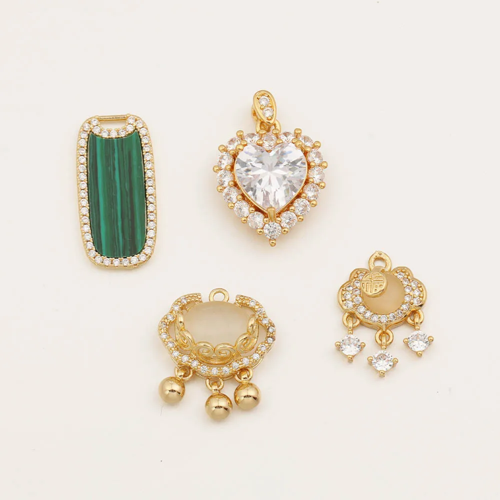 

Cordial Design 30Pcs Earrings Accessories/CZ Rhinestone Pendant/Hand Made/Jewelry Findings & Components/DIY Charms #194222