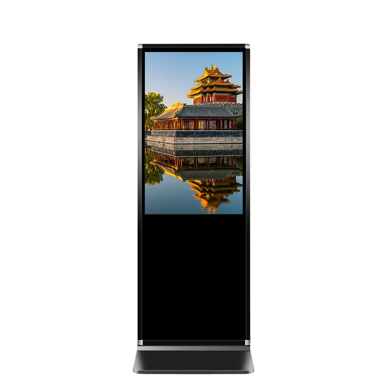 

65 Inch floor standing touch screen lcd digital displays advertising billboard