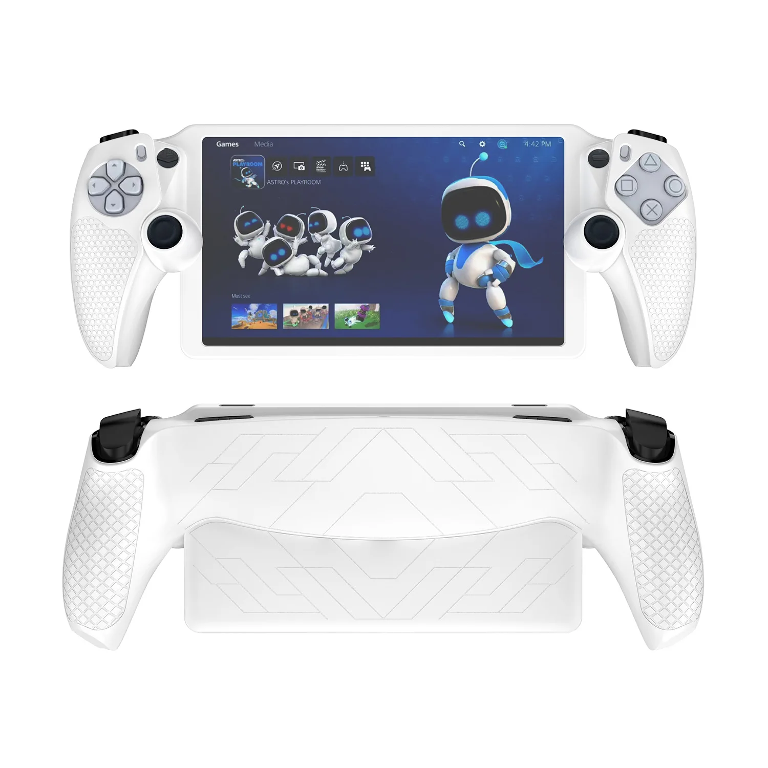 Suitable for Sony PlayStation Portal console silicone soft non-deformable all-inclusive protective case