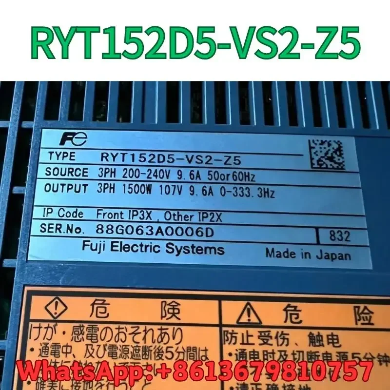 

Совершенно новый привод RYT152D5-VS2-Z5 Быстрая доставка