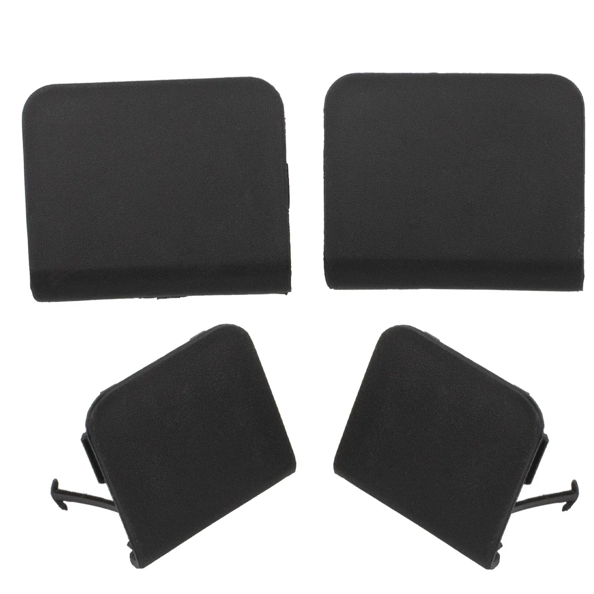 1 Pair Wide or Narrow body Front Bumper Towing Hook Cover Lid Trailer Cap Shel For TOYOTA Hiace commuter Grandia GL 2014-2020