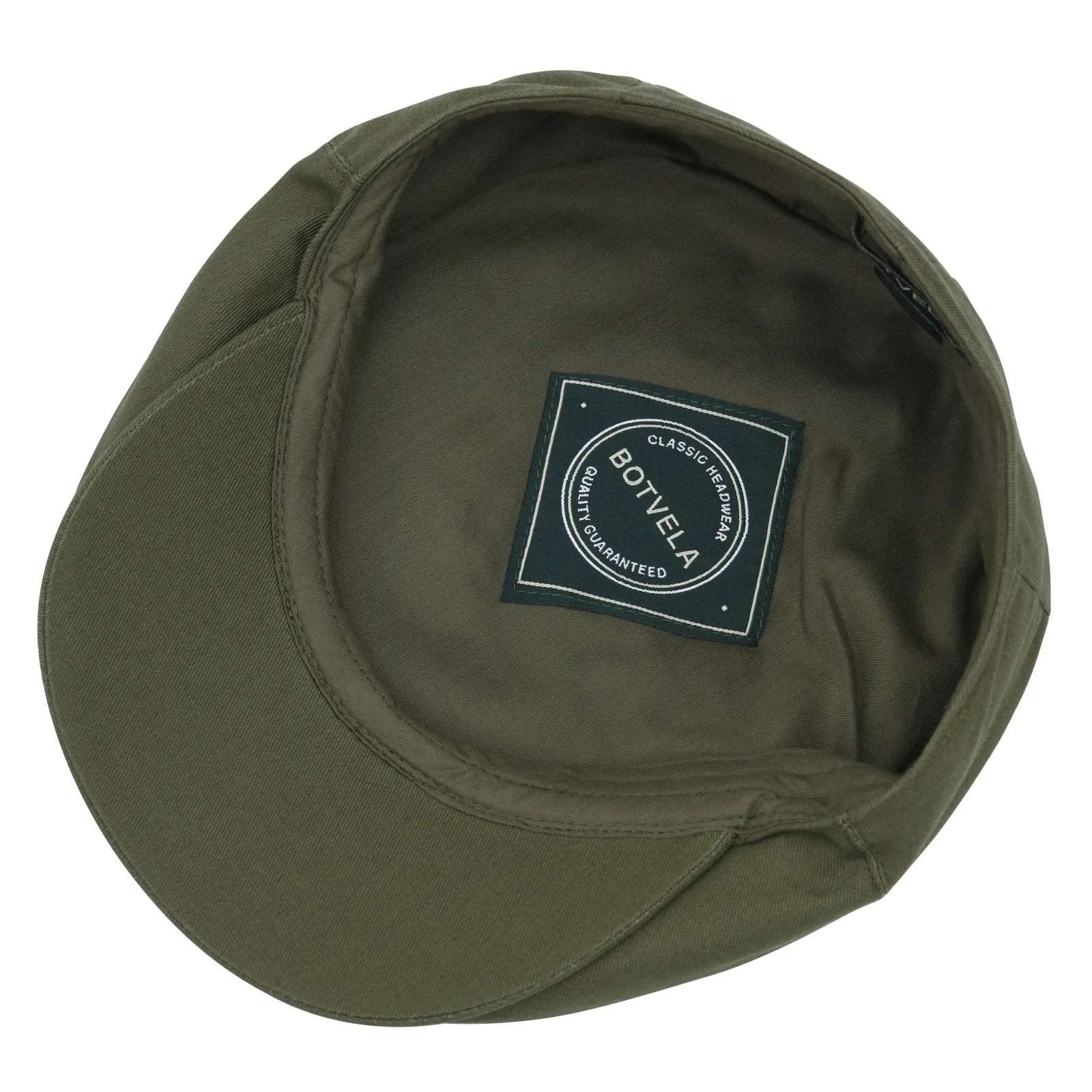 BOTVELA Flat Caps Men Green Ivy Cap 100% Cotton Big Size Season Cabbies Hat Driving Hats Newsboy Caps Quality Spring Trucker Cap
