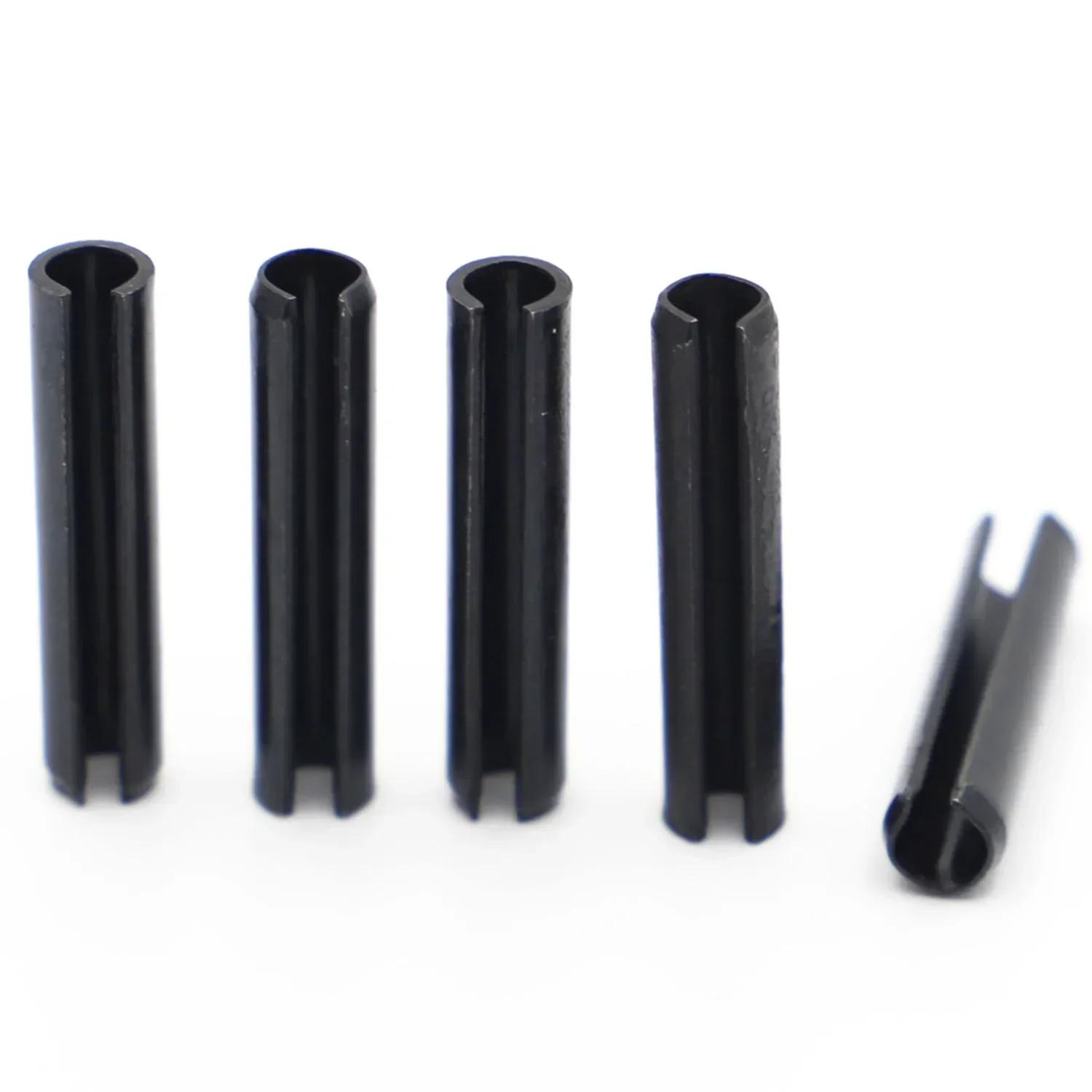 10-50pcs GB879 M1.5 M2 M2.5 M3 M4 M5 M6 M8 Spring-Type Straight Pins Steel Spring Elastic Cylindrical Cotter Pin Dowel