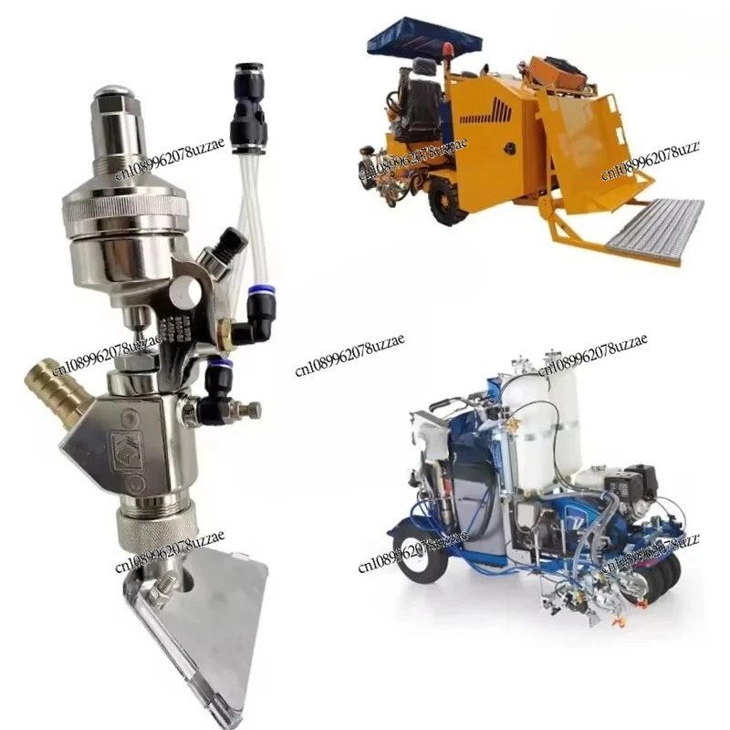 100mm Deflector Road Marking Machine Automatic Glass Bead Gun 238338 Line Marking Automatic Glass Bead Gun