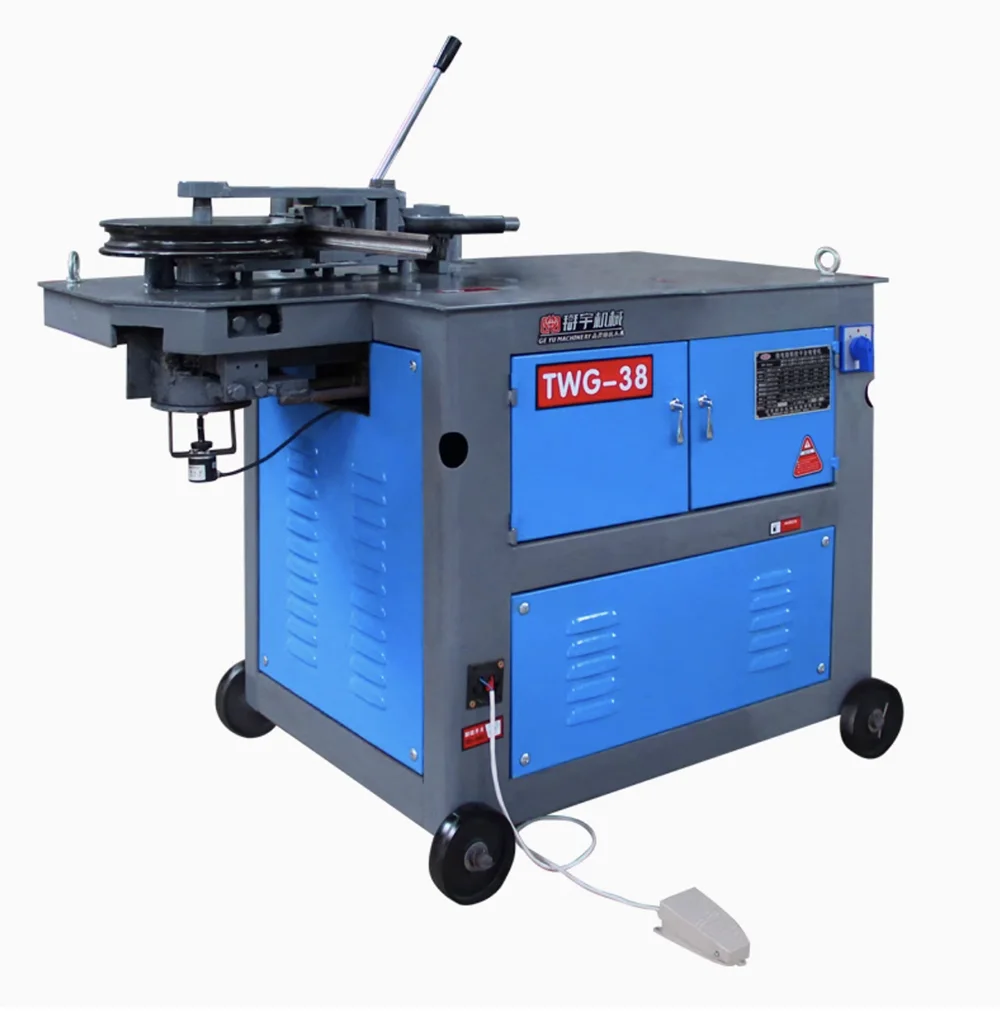 

TWG-38 model electric simple hydraulic bending machine copper tube fully automatic CNC bender