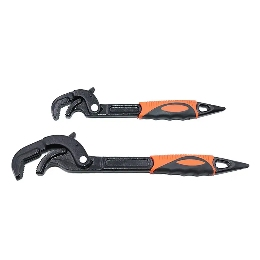 2 Pieces Spanner Multi-function Portable Adjustable Wrench Hand Tools