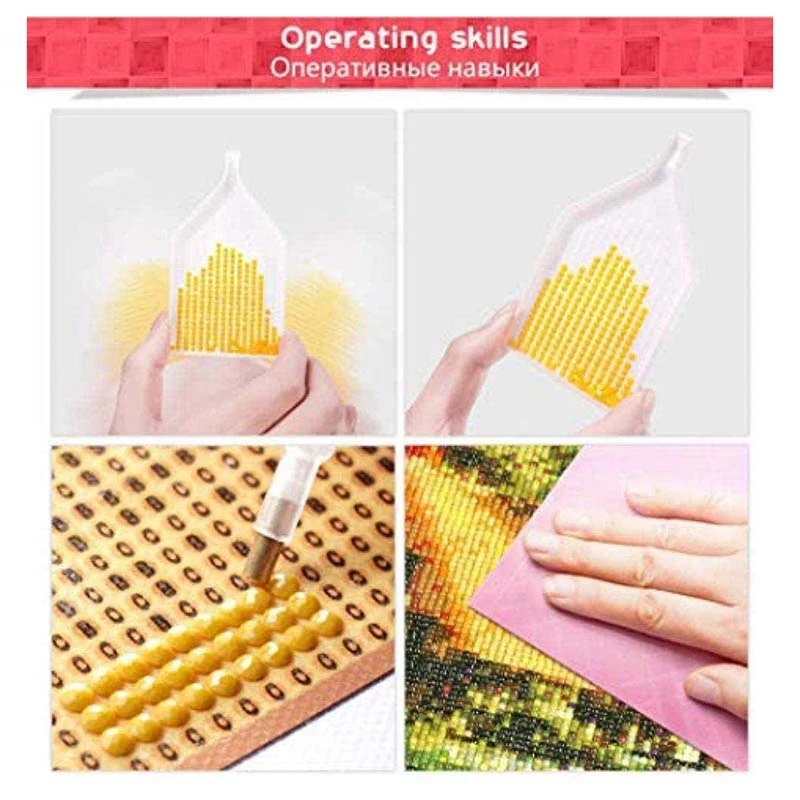 Paint With Diamond Embroidery "Flying Eagle" Diamond Painting Full Round Picture Of Rhinestone Home Decor