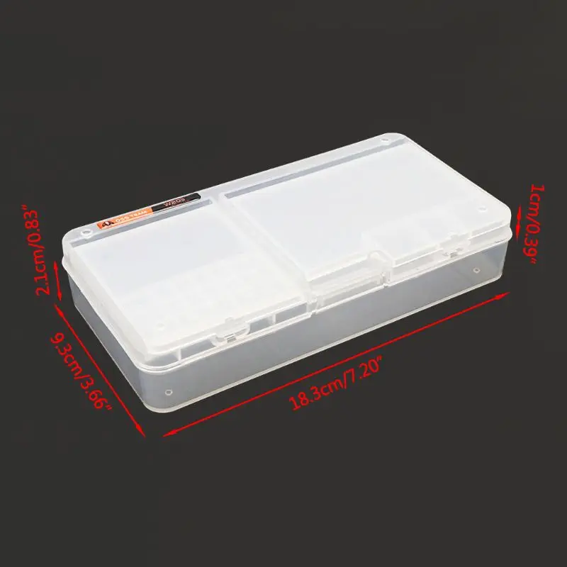 Multi Function Storage Box Fit for Mobile Phone Openning Tools Repair IC Motheboard Screw Parts Double-layer Storage Box
