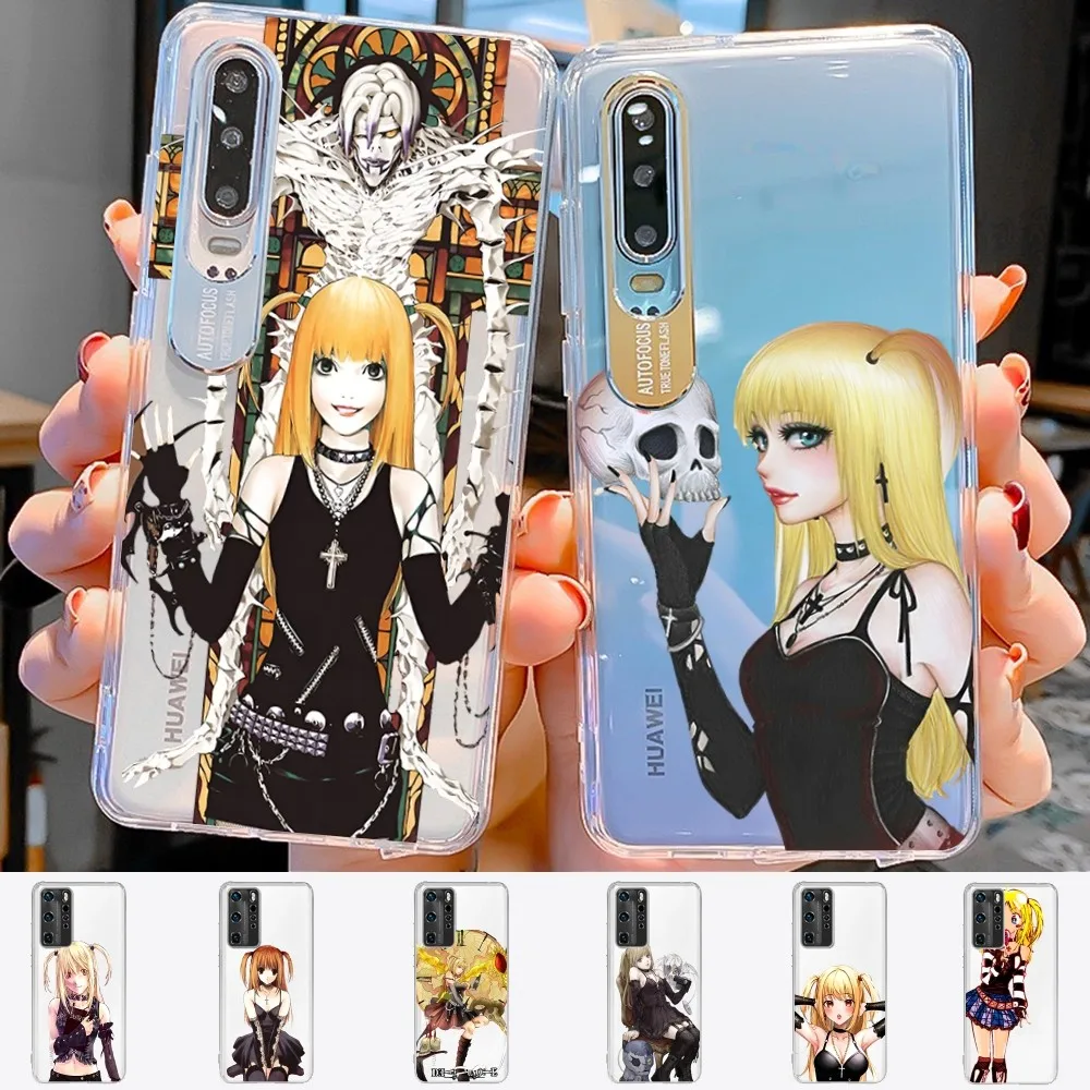 Death Note Misa Amane Phone Case For Samsung S10 20 22 23 A10 40 For Xiaomi10 Note10 For Huawei P50 20 Honor60 70