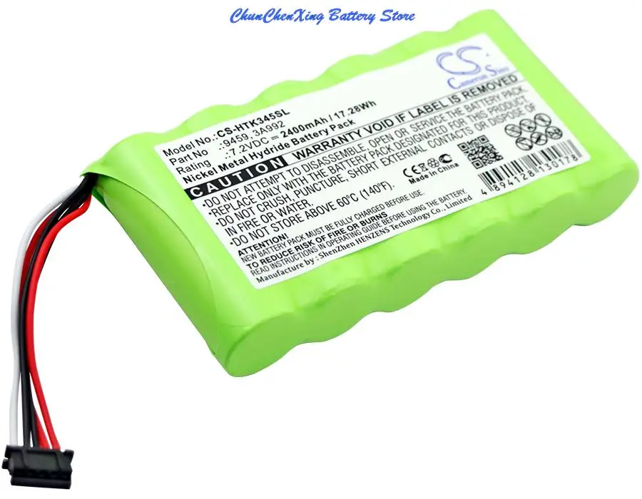 OrangeYu  2400mAh Battery for Hioki 3196,3197,3455,PW9002, PW336X power loggers,PW3360, PW3360 Clamp On Power Logger