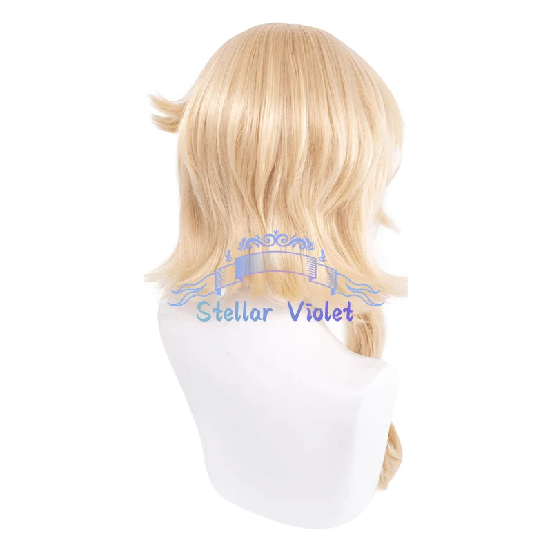Game Time To Hunt 1999 Wig Mistletoe Cosplay Wigs Cosplay Costumes 50CM Short Gold Reverse 1999 Mistletoe Synthetic Wigs Party