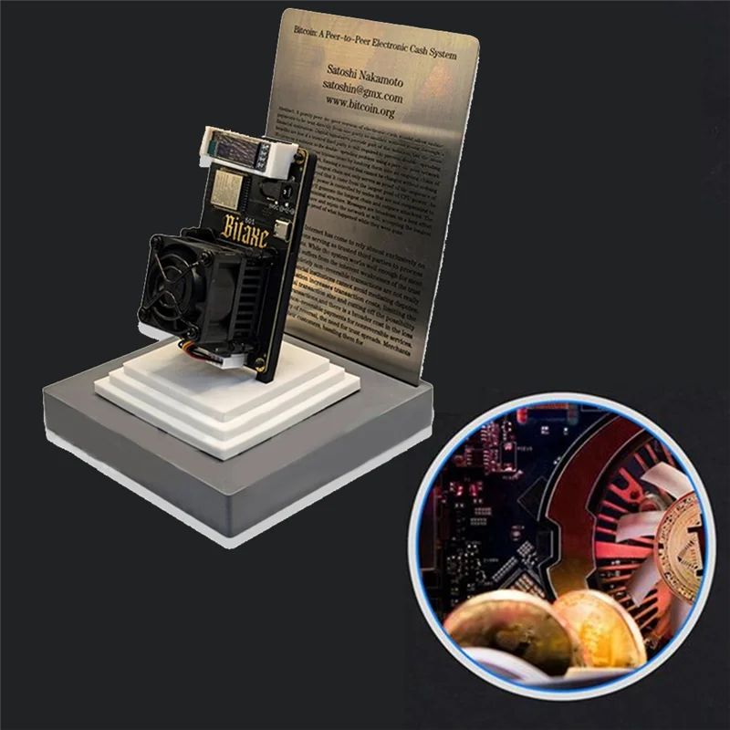 Exquisite-AU61 для Bitaxe Gamma 601 Solo BTC Miner 1,2TH/S BM1370 Asic Chip 18 Вт от Antminer S21 Pro Bitcoin BTC Miner