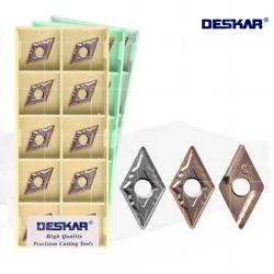 DESKAR 100% Original DNMG Rhombus Outer Circular Lathe Blade DNMG150604/08-HS DNMG150604R/08R-VF DNMG150604L-VF Turning Insert