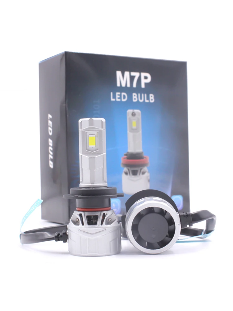 CANBUS LED 헤드라이트, 9005 9006 H4 헤드라이트, M7P, H11, 12V, H1, H3, H7, H8, H9, H11