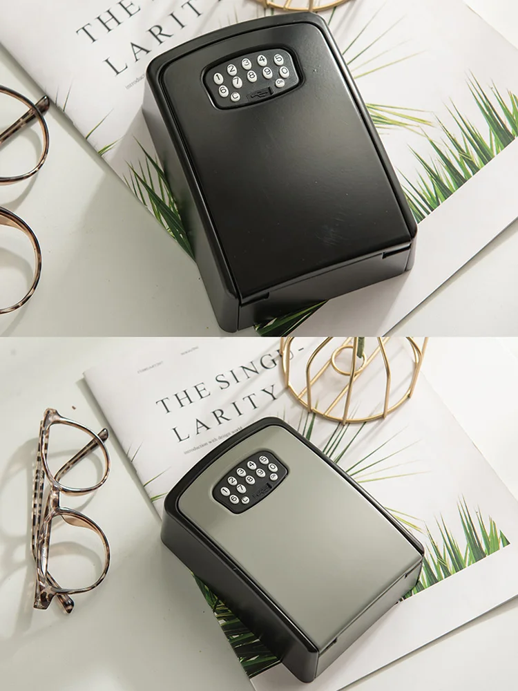 Tuya Smart Key Box Lock Box Street Trade Portable Wall Mount Electronic Security Key Safe Holder Box for Indoor Outdoor