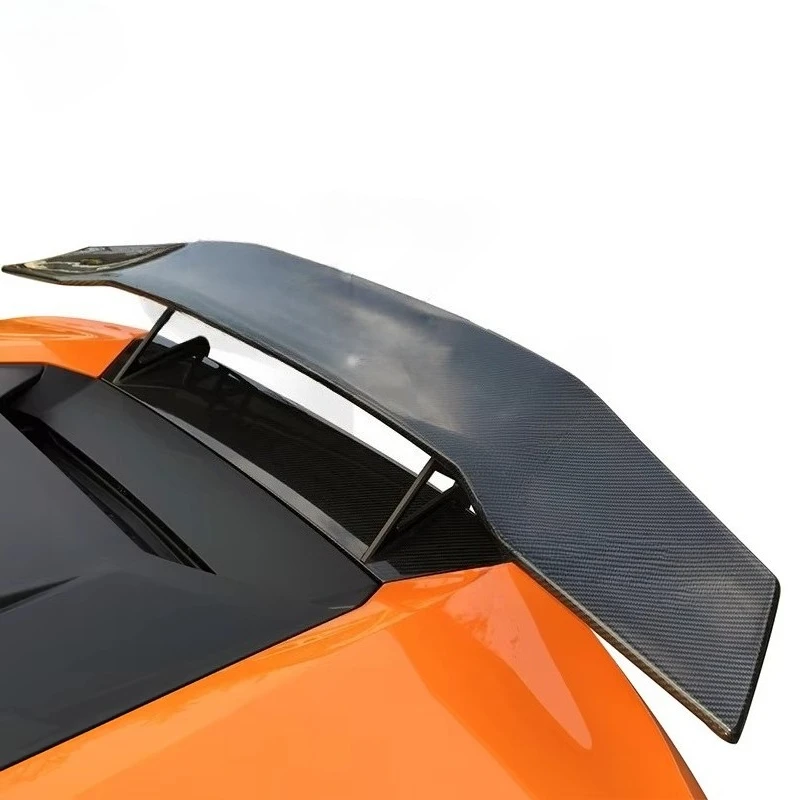 Lp610 Forged Carbon Fiber Body Kit for  Huracan Lp610 Lp580 Front Flaps Side Skirts Rear Lip Wing Spoiler