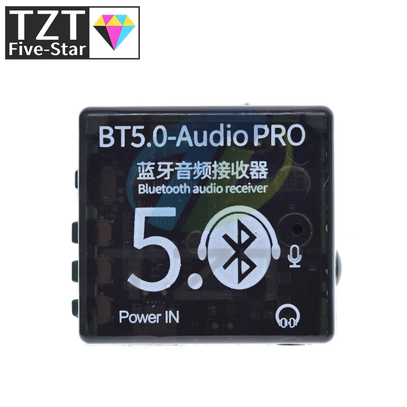1/3PCS Mini Bluetooth 5.0 Decoder Board Audio Receiver TZT BT5.0 PRO MP3 Lossless Player Wireless Stereo Music Amplifier Module image 5