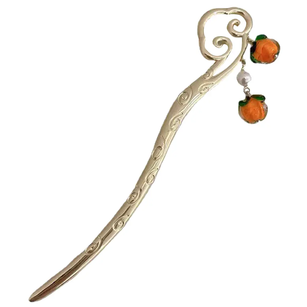 

Retro Bun Stick Dangle Chinese Style Alloy Hair Pin For Women Styling Tool Party Wedding Hair Accessories Metal Hairpins Buns