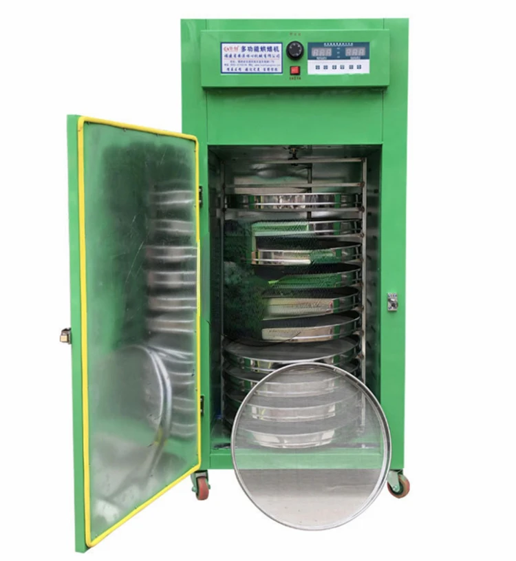 Electric Fruit Vegetable Dryer Electric 8 Tray Hot Air Mushroom Food Rotary Fish Dryer Drying Machine