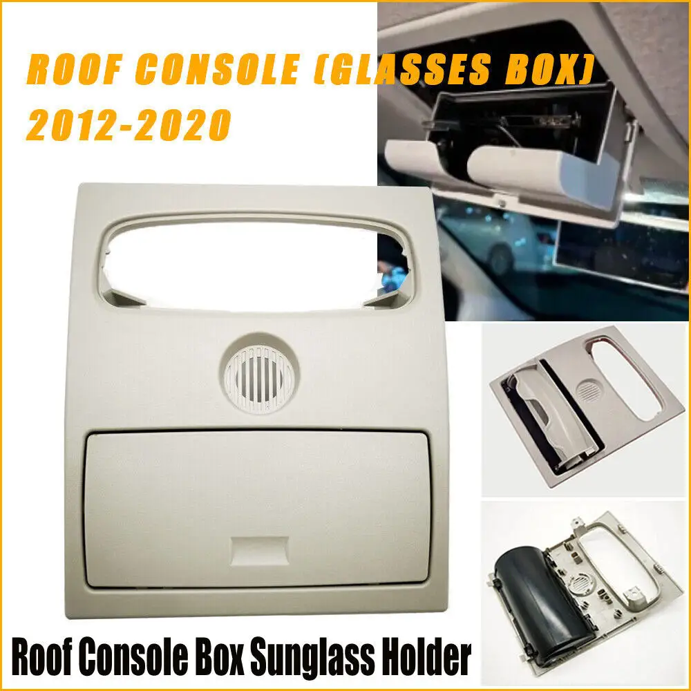 

Футляр для солнцезащитных очков на крышу Автомобильный держатель для солнцезащитных очков подходит для Ford Everest Ranger Mazda Bt50 2012-2020 8M29-U519A58ACT7 бежевый