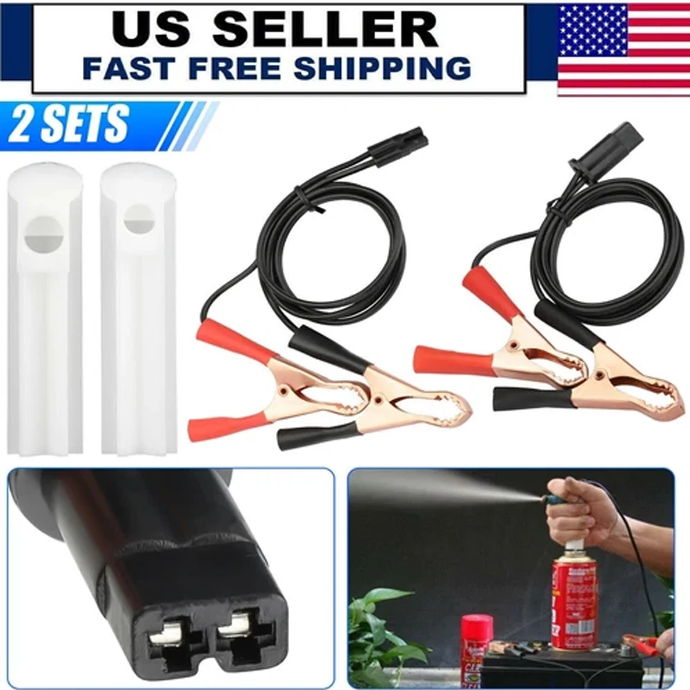 

Quality Universal DIY Fuel Injector Flush Cleaner Adapter Kit Manual Fuel Car Nozzle Cleaning Tool Convenient Cleaning Device