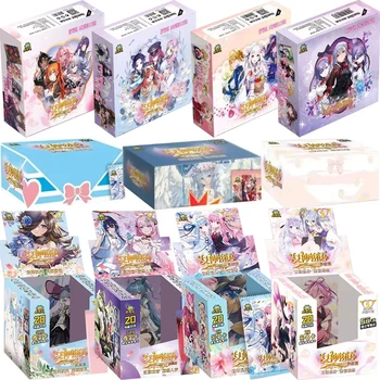 New Goddess Story Card Fufeng Chapter Colorful FlashCard Anime Character Collection Card Games Toys Child Gifts