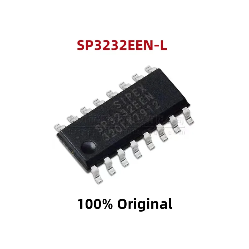 10PCS 100% New SP3232EEN-L SP232EEN-L SP202EEN-L SOIC-16 Brand New Original Chips ic