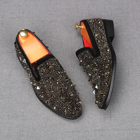 8 best sales herrskor med strass - №8