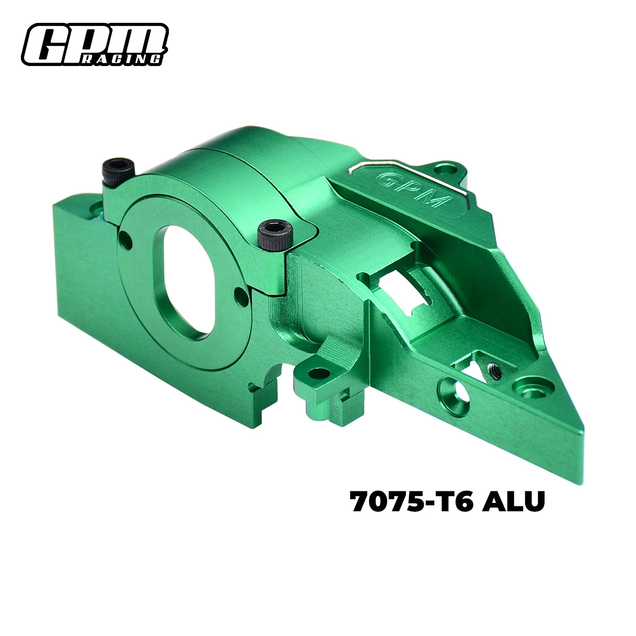 GPM 7075 سبيكة ضبط دوران التروس قاعدة المحرك سريعة الإصدار TRAXXAS Mini Maxx، Mini Slash، Mini XRT، Mini Rally