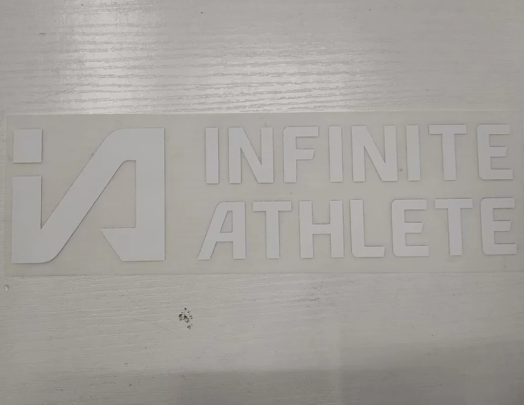 2023 Football Sponsor Badges INFINITE ATHLETE Iron on Transfer Soccer Patches