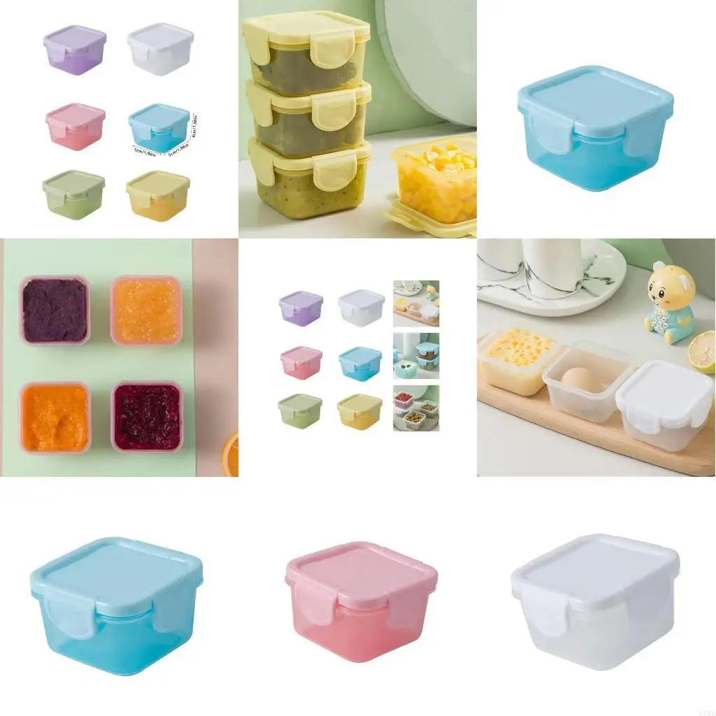 

Dispenser Freezer Container Storage Box Baby Storage Containers L8RB