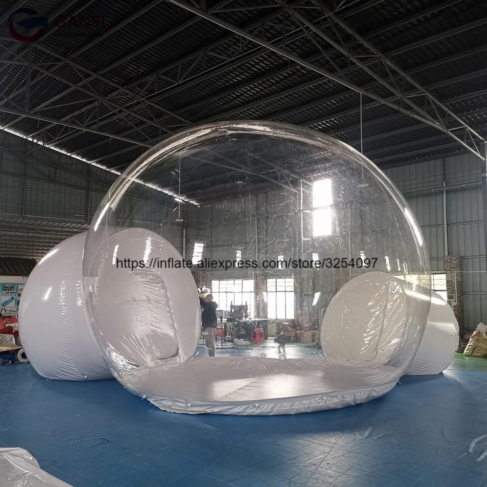 Clear Inflatable Dome Bubble House Portable Inflatable Luxury Tent For Adults