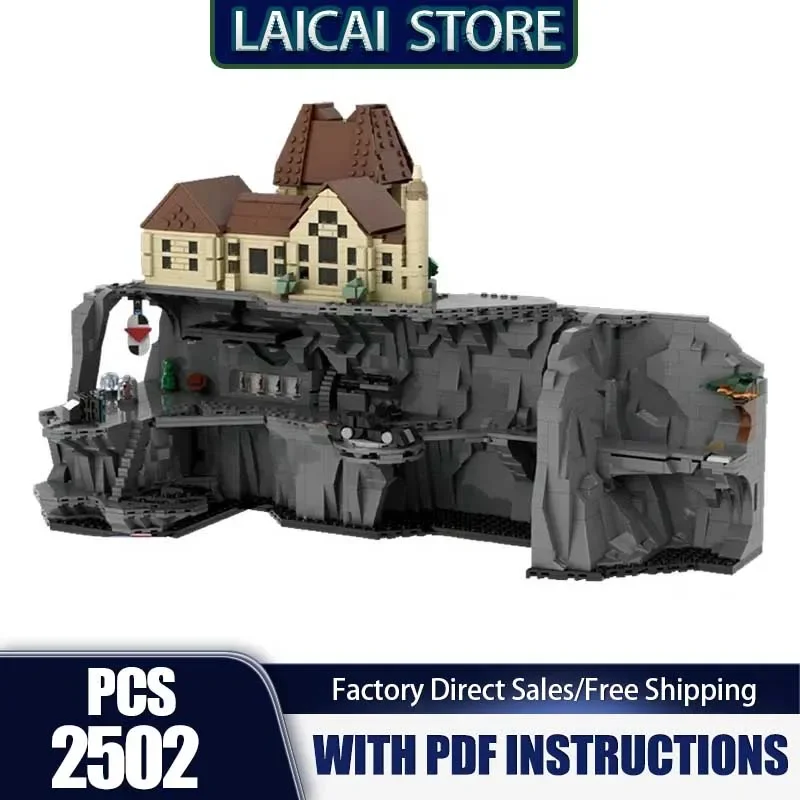 

Popular Bat Movies Model Moc Building Bricks Micro Batcave And Manor Technology Blocks Gifts Christmas Toys DIY Sets Assembly