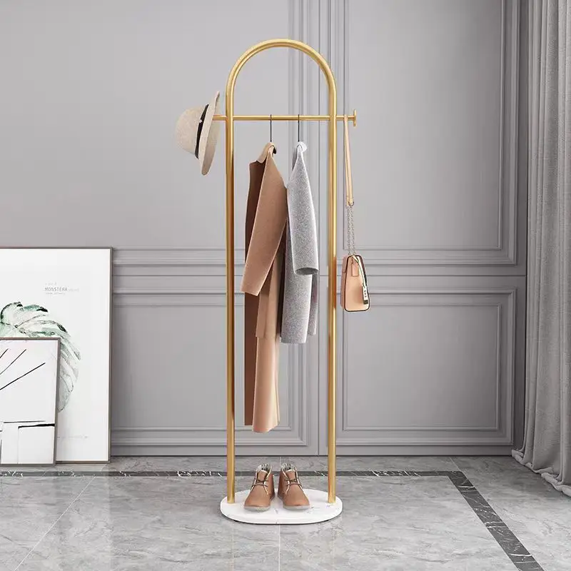 Elegant Metal Coat Rack - Black|White|Golden Coat Rack - Marble Base Stable Coat Rack Clothes Rack Stand Clothing Rack Stand image 5