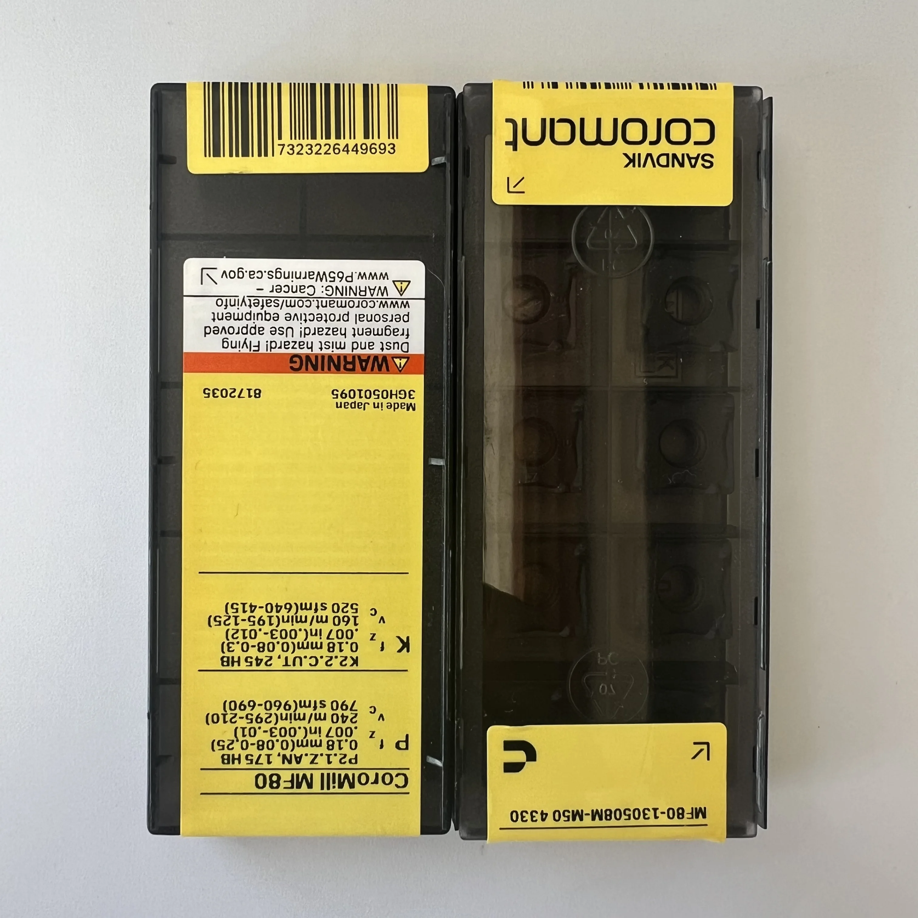 

MF80-130508M-M50 4330 / Original carbide blade 10 Pcs