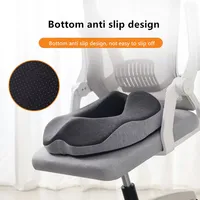 Memory Foam Donut Seat Cushion for Hemorrhoids, Sciatica, Tailbone, Bed Sores – Pain Relief for Office, Travel, and Home 2