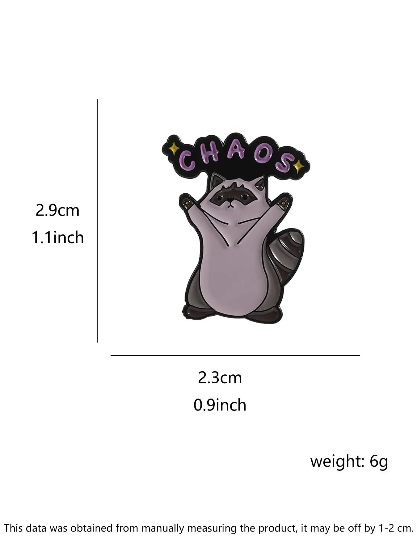 Cute Cartoon Raccoon Design Brooch, Fashion Brooch for Women & Men, Enamel Pin Suitable for Backpacks, Jeans, Scarves, Hats Decoration, Hat Clip, Brooch Pins, Enamel Lapel Pins