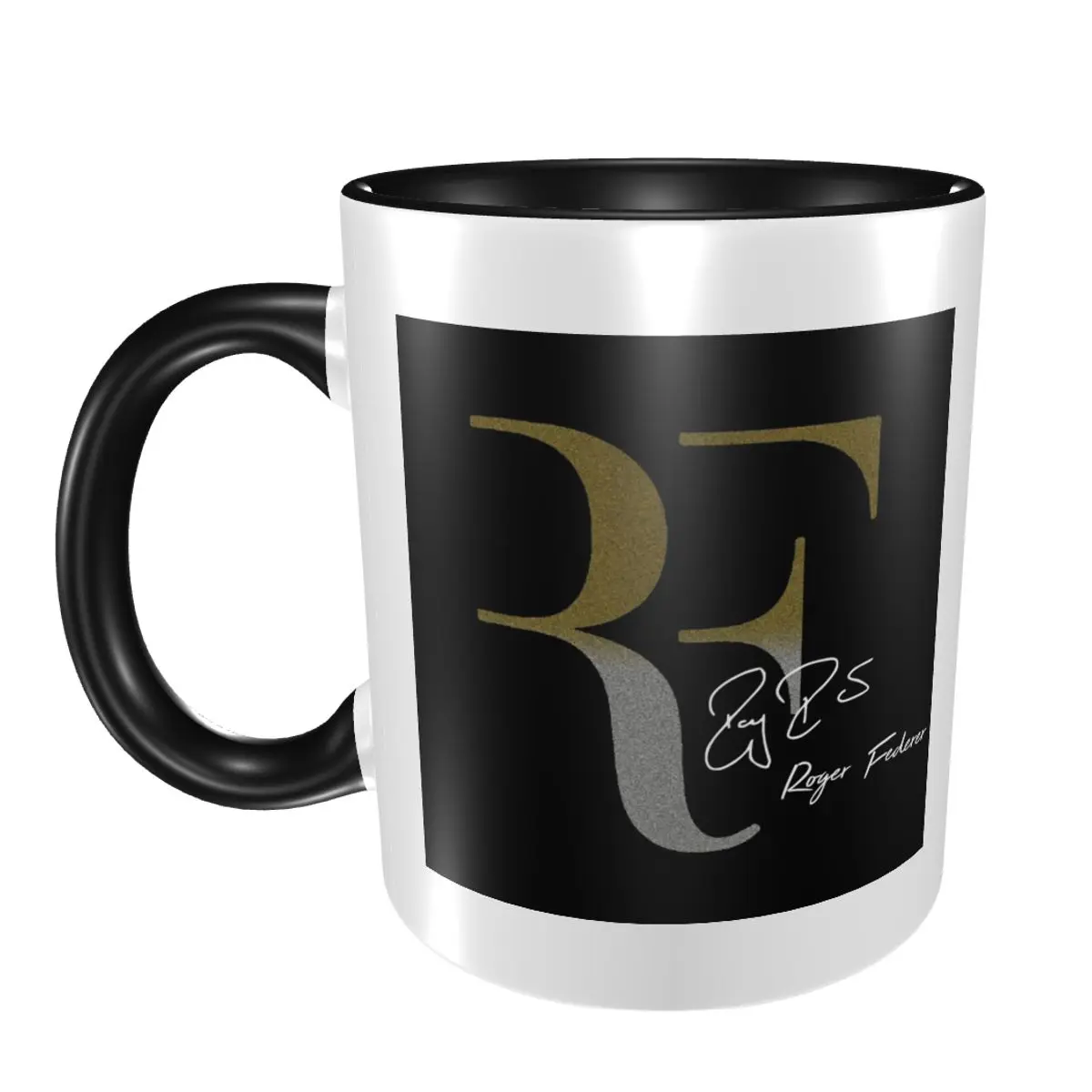 Roger Federer Mug Funny Ceramic Coffee Cups Tea Mugs Milk Cup Drinkware Gifts for Friends