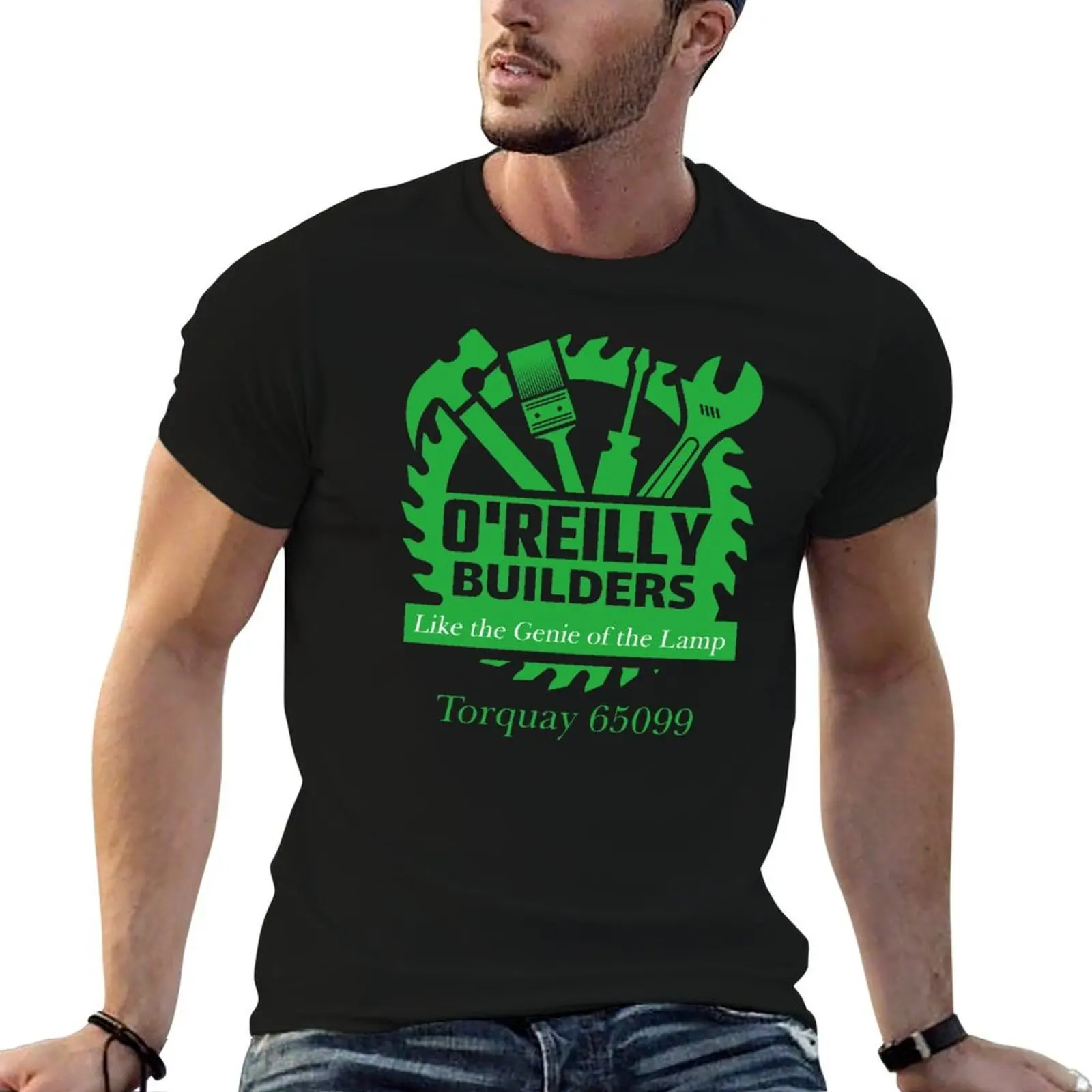 

O'Reilly Builders Like the Genie of the Lamp T-Shirt t shirts with prints t shirts for man graphic funny T-Shirt